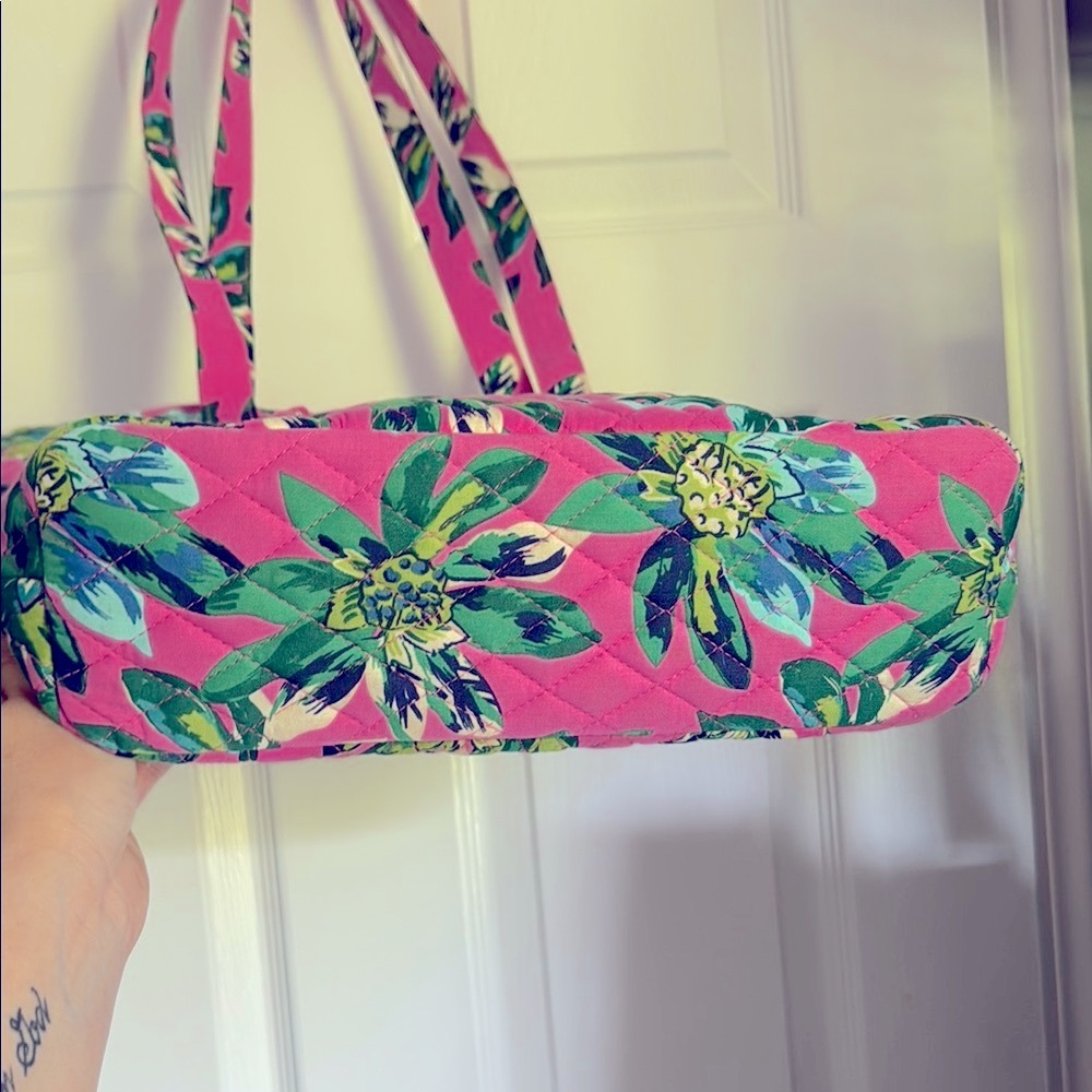 Floral Pink Tote Bag - Picture 6 of 12